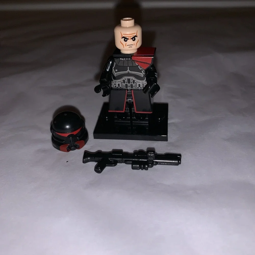 CUSTOM 3rd‎ Party Brick Star Wars Minifigure - Purge Trooper - The Clone Wars